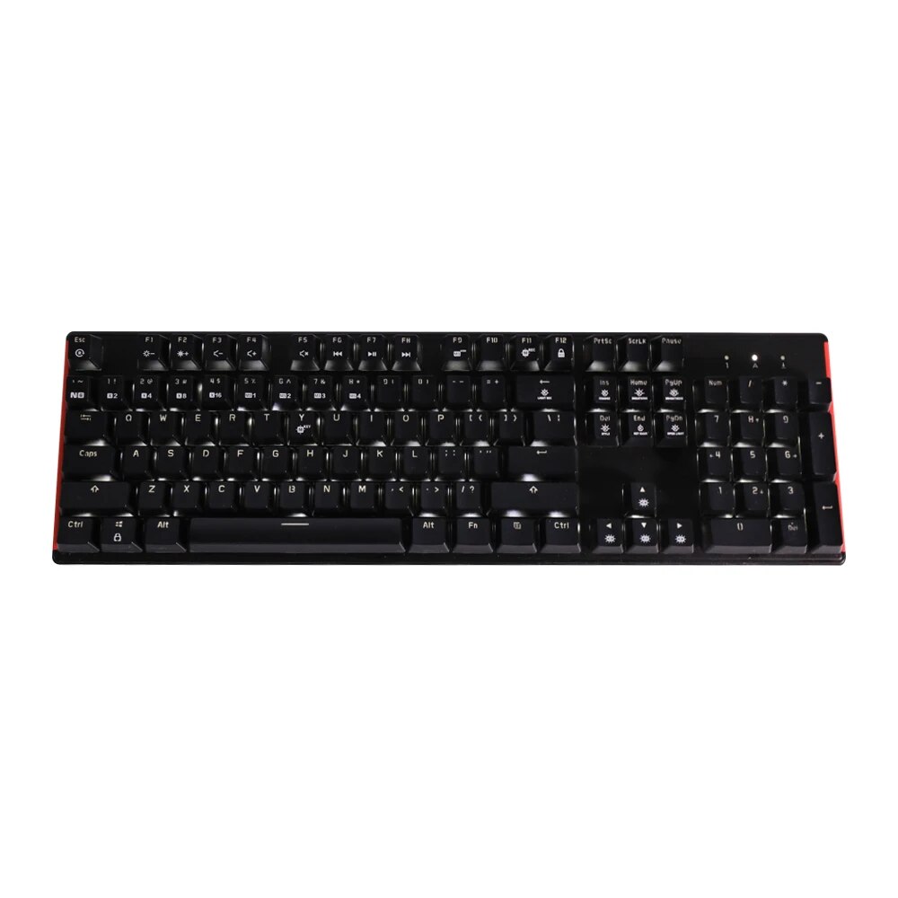 HEXGEARS GK705 Hot Swap Switch Mechanical Keyboard 104 Keys RU/US Waterproof Wired Gaming Keyboard Anti-Ghosting Backlit For PC. 
