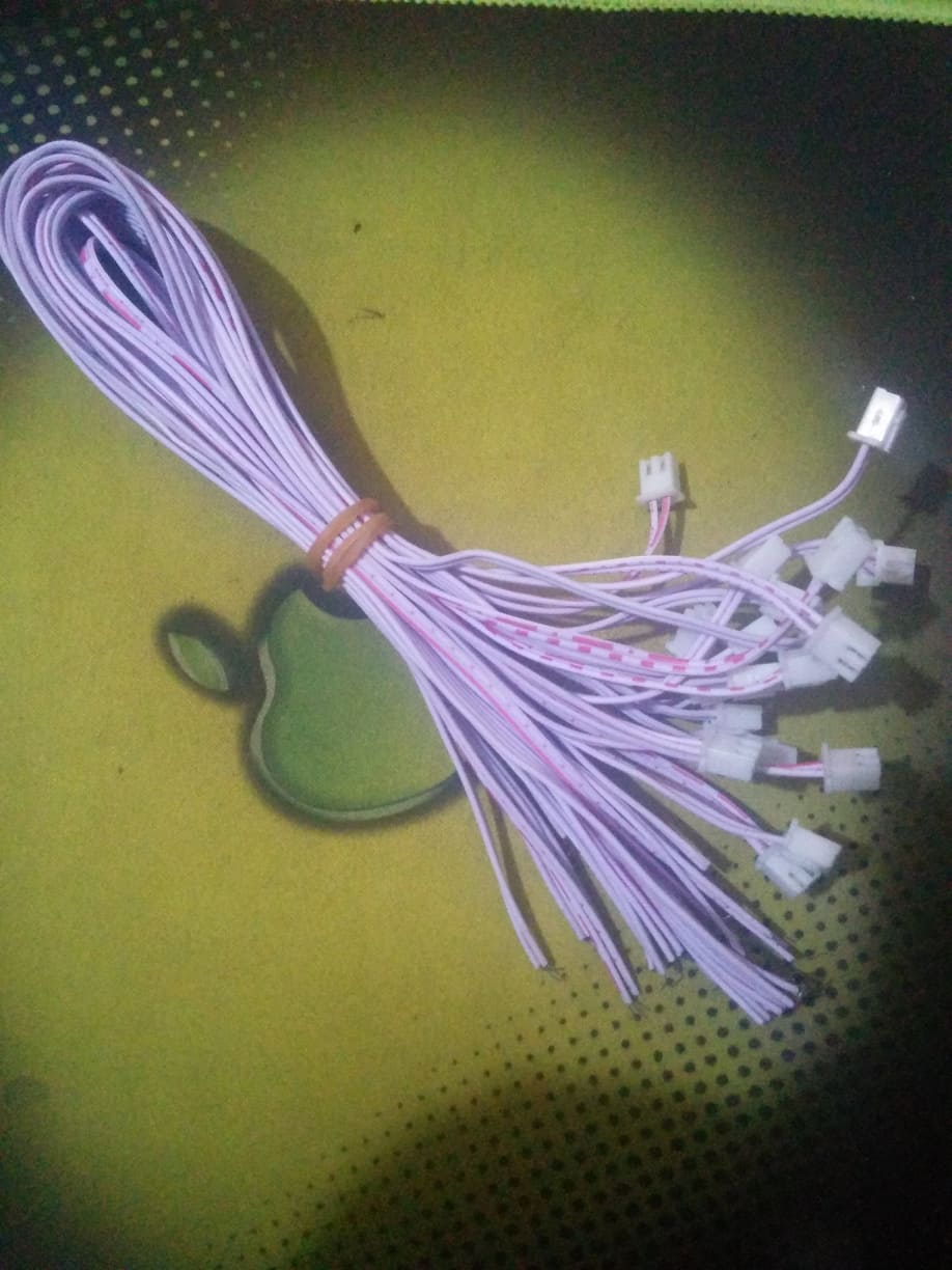 3Pcs- 2Pin F-O Female To Open 2 Pin 2.54mm Pitch JST XH Connector 27cm Wire With Cables For Electronics Engineering Projects Audio Video Sound Cables DIY. 