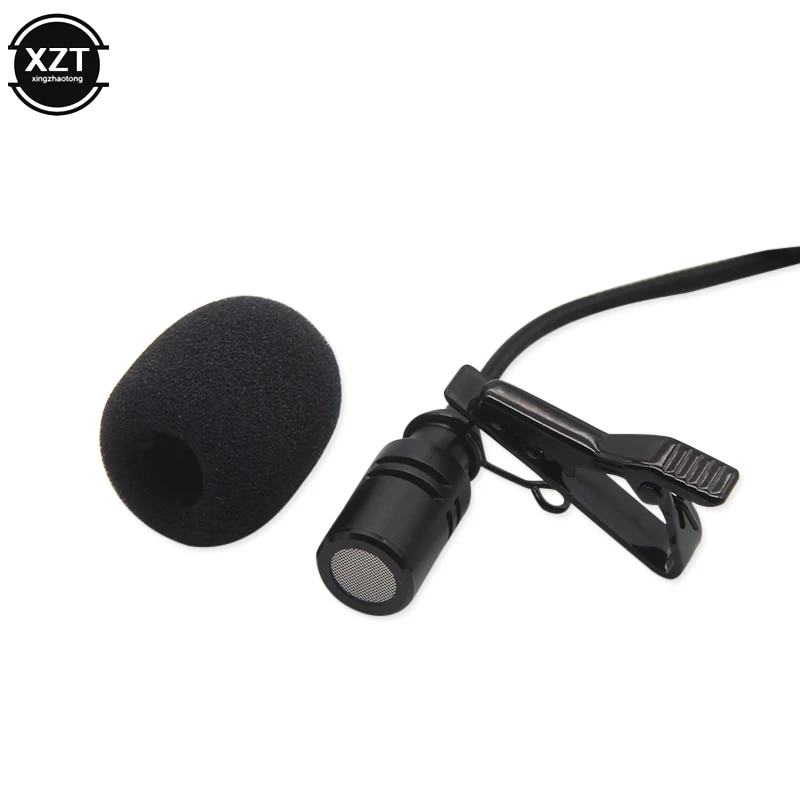 Camera Mini USB Microphone Lapel DV Lavalier Mic Portable External Stereo Microphones for Gopro Hero 3 3+ 4 Action Camera. 