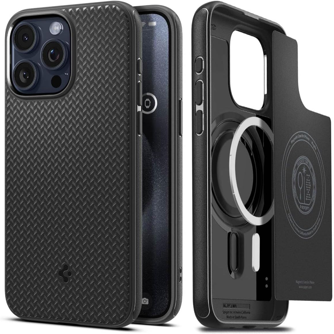 Spigen Rugged Armor Armor Cover For Iphone 12 Spigen Mag Armor
