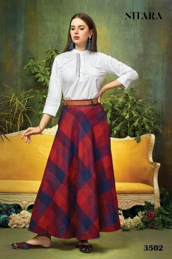 shirt and skirt indian