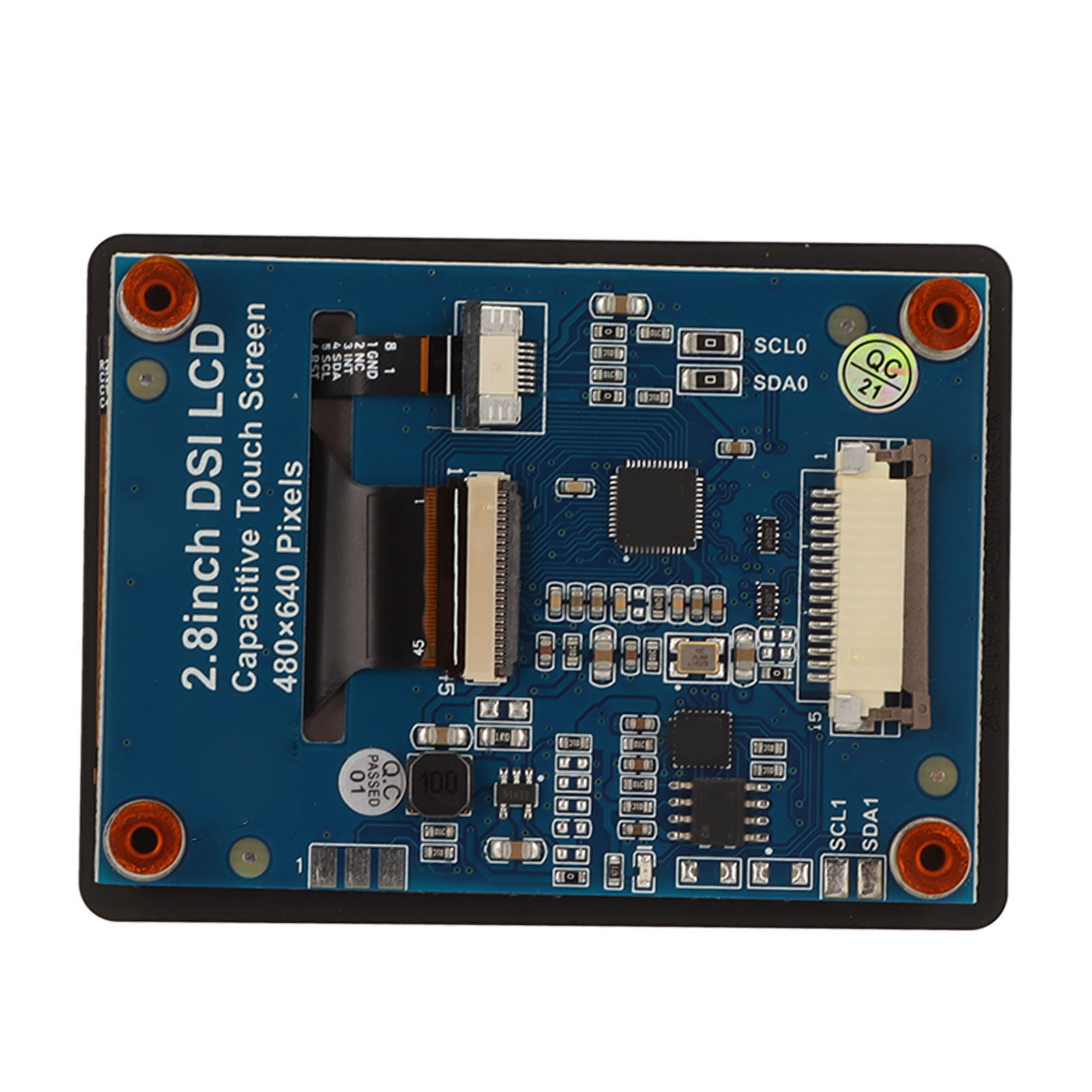 Capacitive Touch Screen 2.8in 480×640 DSI Touch Screen Display Interface. 