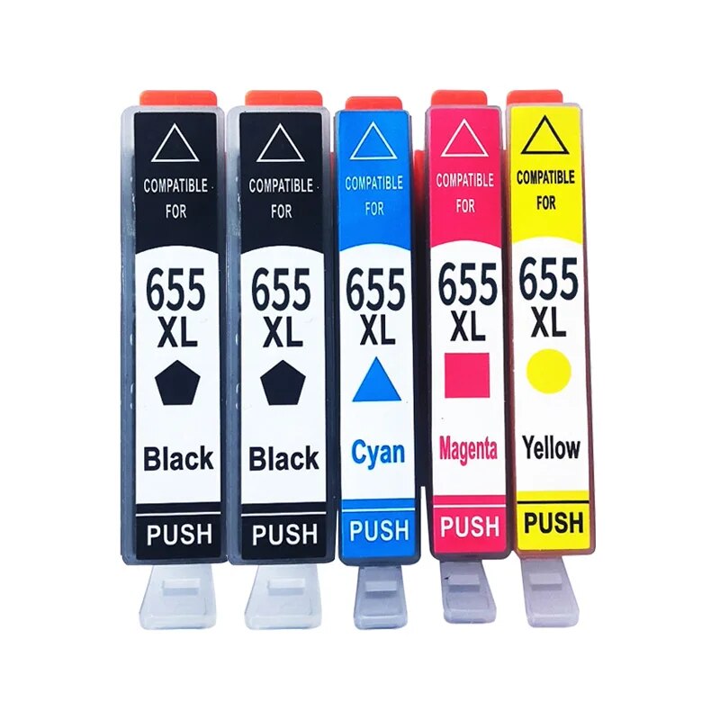 655XL 655 HP655 Compatible Ink Cartridge for HP Deskjet Ink