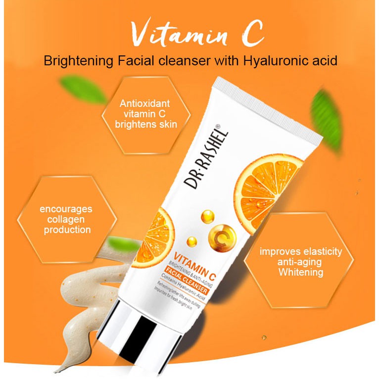 Dr Rashel Vitamin C Facial Cleanser 50ml: Buy Online at Best Prices in Bangladesh | Daraz.com.bd