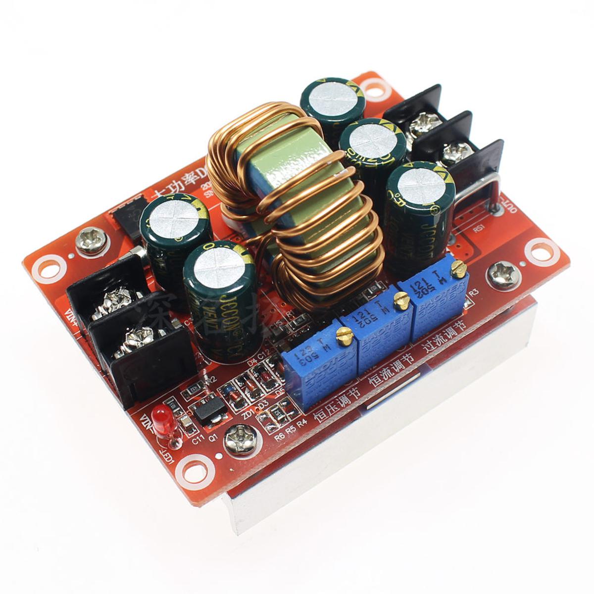 150w 12a dc dc ইনপুট 4.5 v থেকে 32v আউটপুট 1v থেকে 30v স্টেপ ডাউন কনভার্টার নন-আইসোলেটেড বাক মডিউল