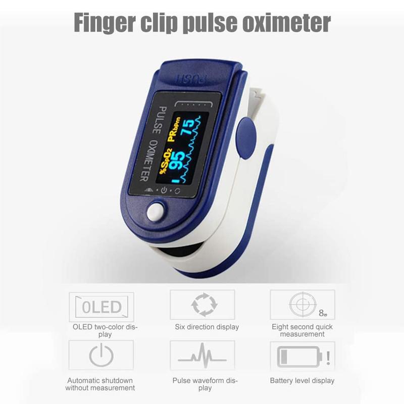 Fingertip Pulse Oximeter - Heart Rate - SpO2 - ROHS. 