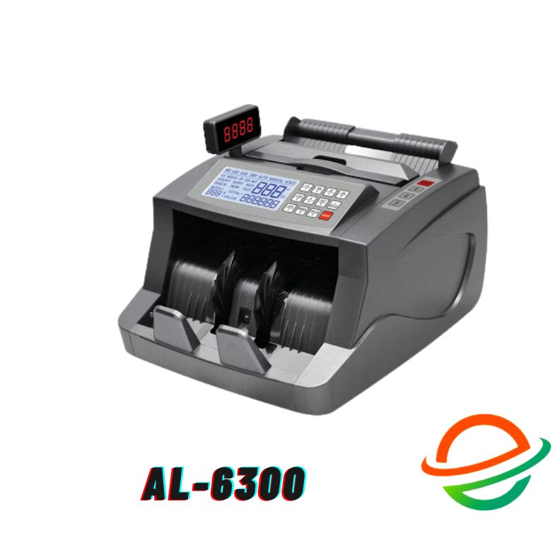 Money Counting & Fake Note Detector Machine ML-6300 with 3 displays