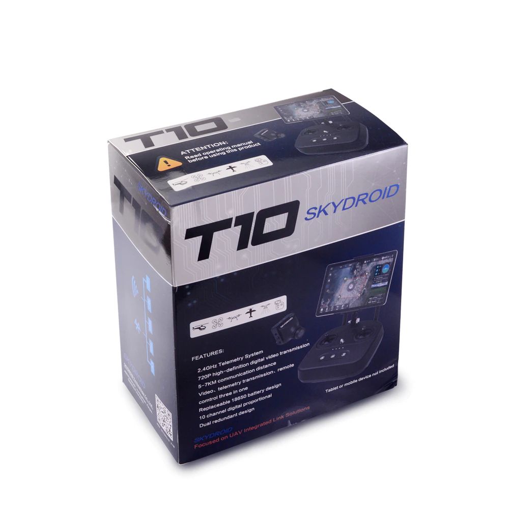 Skydroid T10 Transmitter + Receiver with Camera Long range 20km Data & 10KM Video Transmission. 