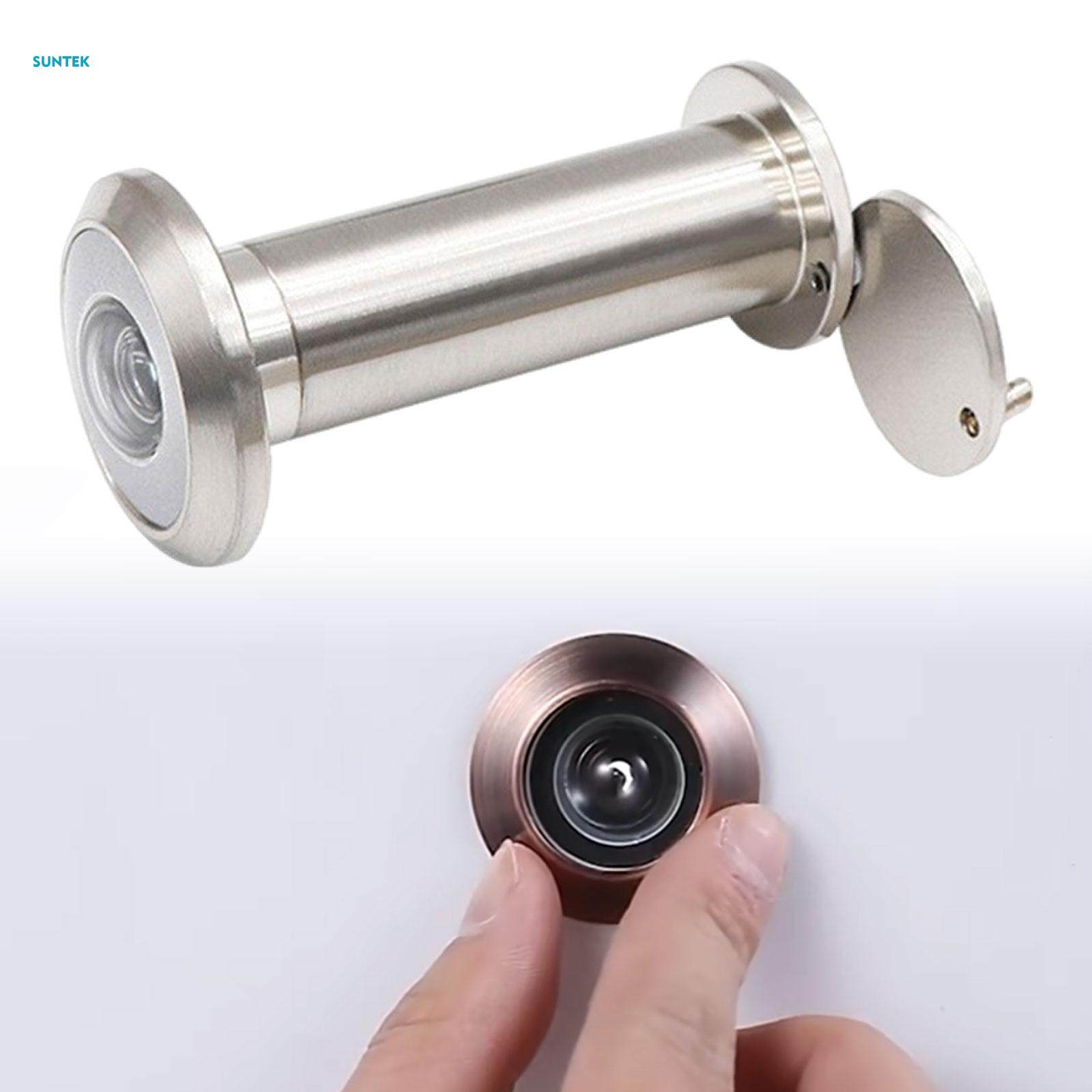 Door Peephole Viewer Opening Diameter: 16cm Durable Office Wide Angle Easy Installation. 