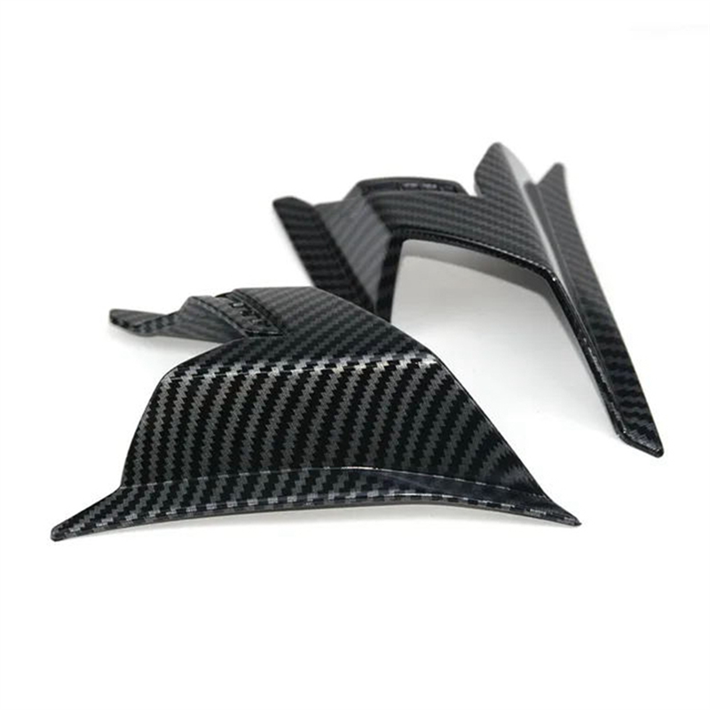 Front Fairing Winglets Aerodynamic Wing Shell Cover Protection Guards Kit for ADV160 Adv160 2022-2023(Black) Parts Accessories