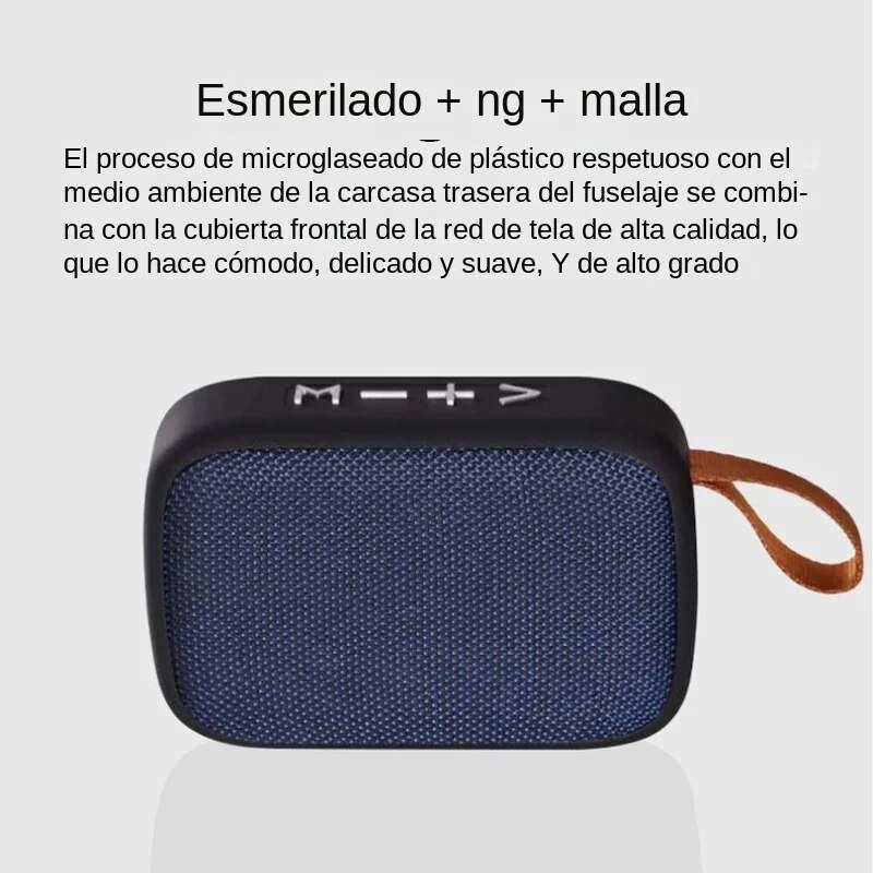 G2 Wireless Bluetooth Speaker Portable ABS Environmentally Friendly Plastic Computer Bluetooth Mini Stereo TF Card FM Radio AUX. 