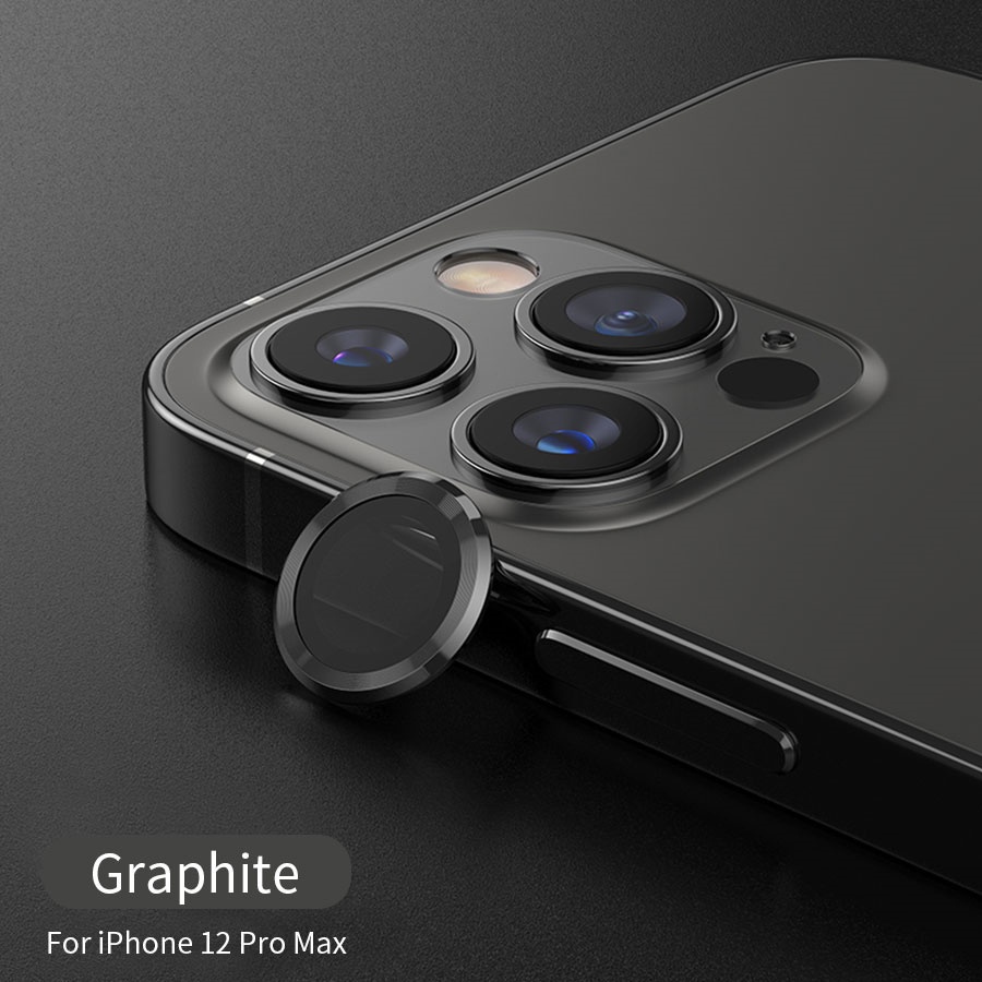 For iPhone 11 12 13 14 Pro Max Mini Plus Metal Tempered Glass Protective Ring Anti Scratch Shell Full Cover 3D Camera Lens Protector Case. 