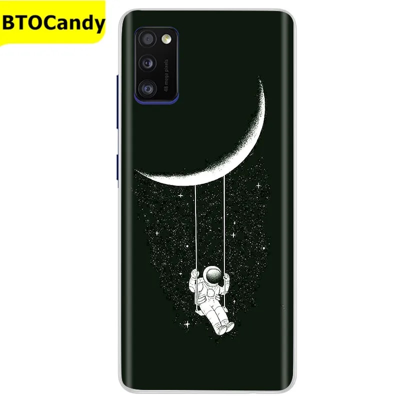 Case For Samsung Galaxy A41 Case Soft TPU Back Cover Silicone Case For Samsung Galaxy A41 A 41 SM-A415F Clear Phone Case Fundas. 