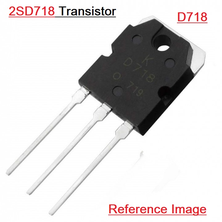 A CLASS D718 2SD718 KTD718 NPN 120V 8A Transistor TO-3P Audio Power Amplifiers Power Transistor Silicon Transistor Home Entertainment Amplifiers. 