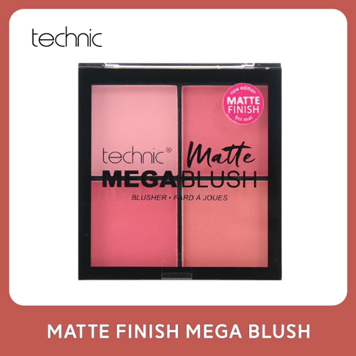 Technic Matte Mega Blush Palette (11.2 gm). 