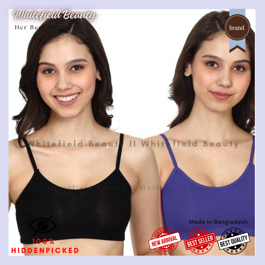 Cotton Regular Fit 4 Pieces Semis bra , Air bra, Teenager's bra , Sports Bra For Girls & Women