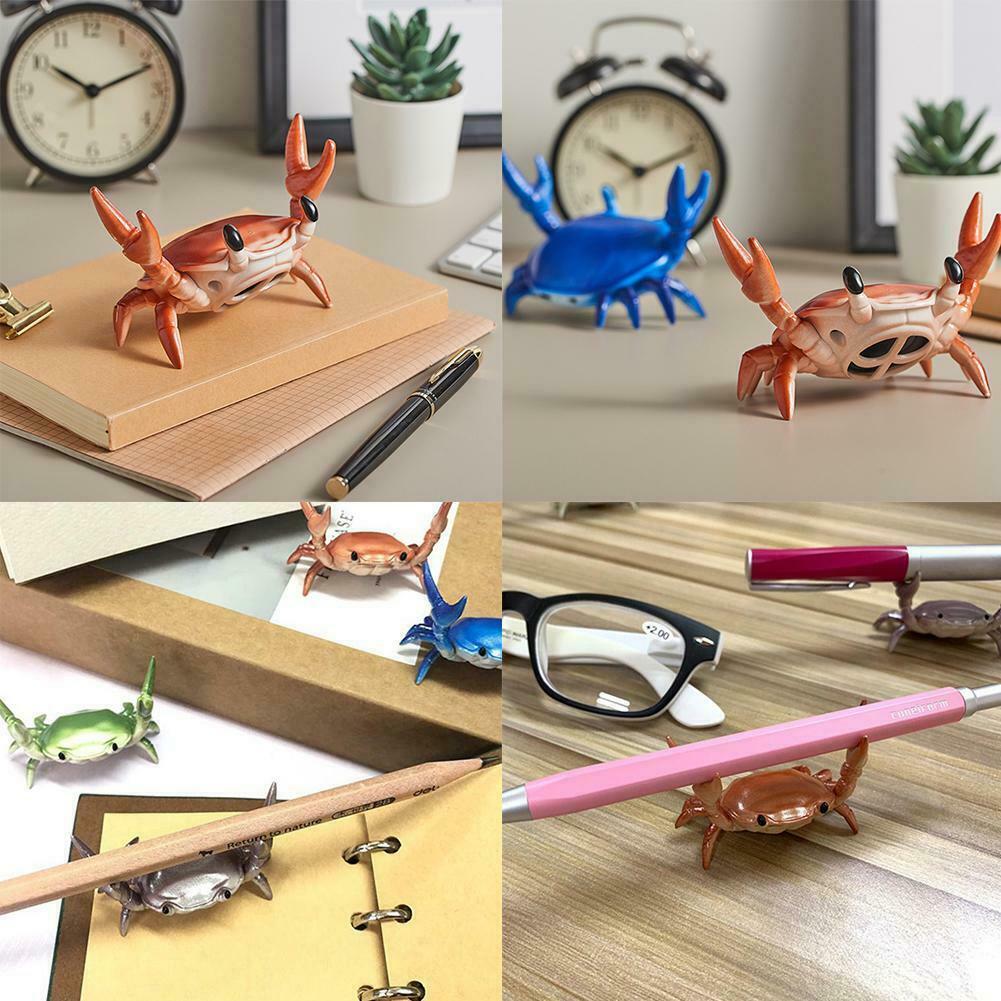 1/2/3PCS Crab Mini Wireless Speaker with Mobile Phone Holder pen holder Weightlifting Crab Desktop Stand Stereo. 