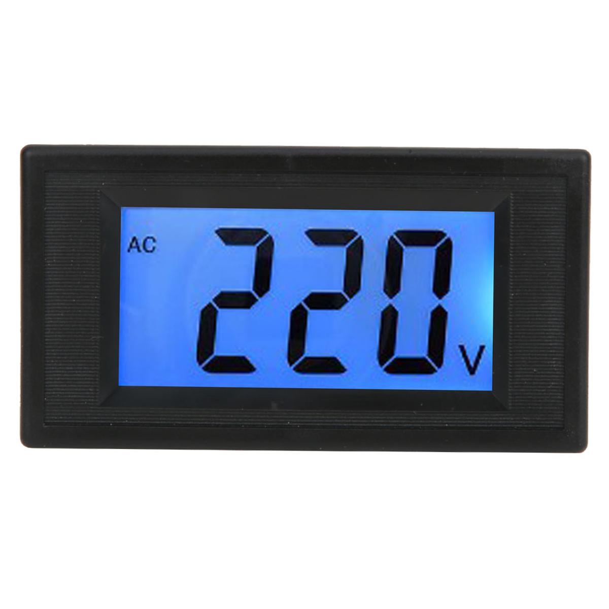 YB5135D Digital Voltmeter LCD Two-Wire Voltage Tester Panel Meter
