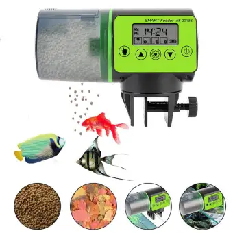 Automatic Fish Feeder Programmable Moisture Proof Electric Auto