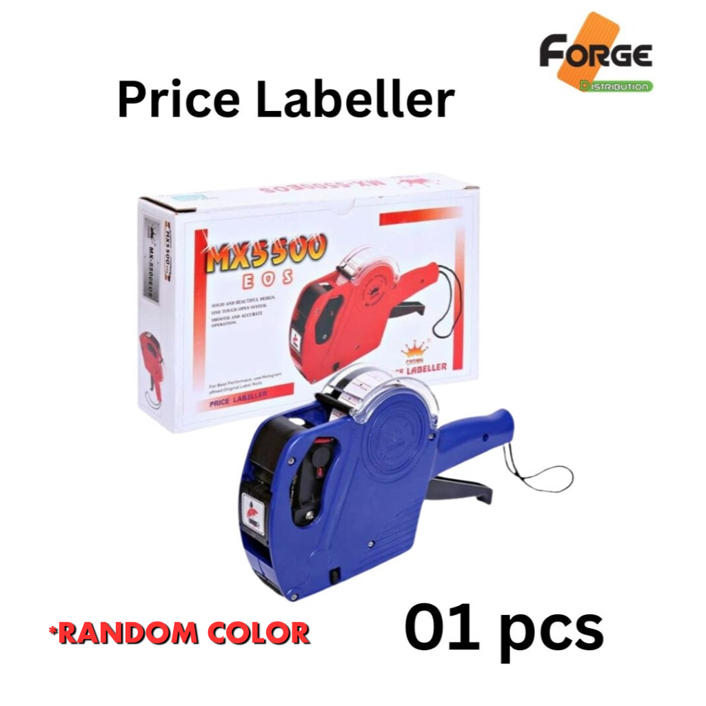 Pack Of 1 PCS Price Labber Gun Kit, Price Tag of 8 Digits , MX5500 EOS. 