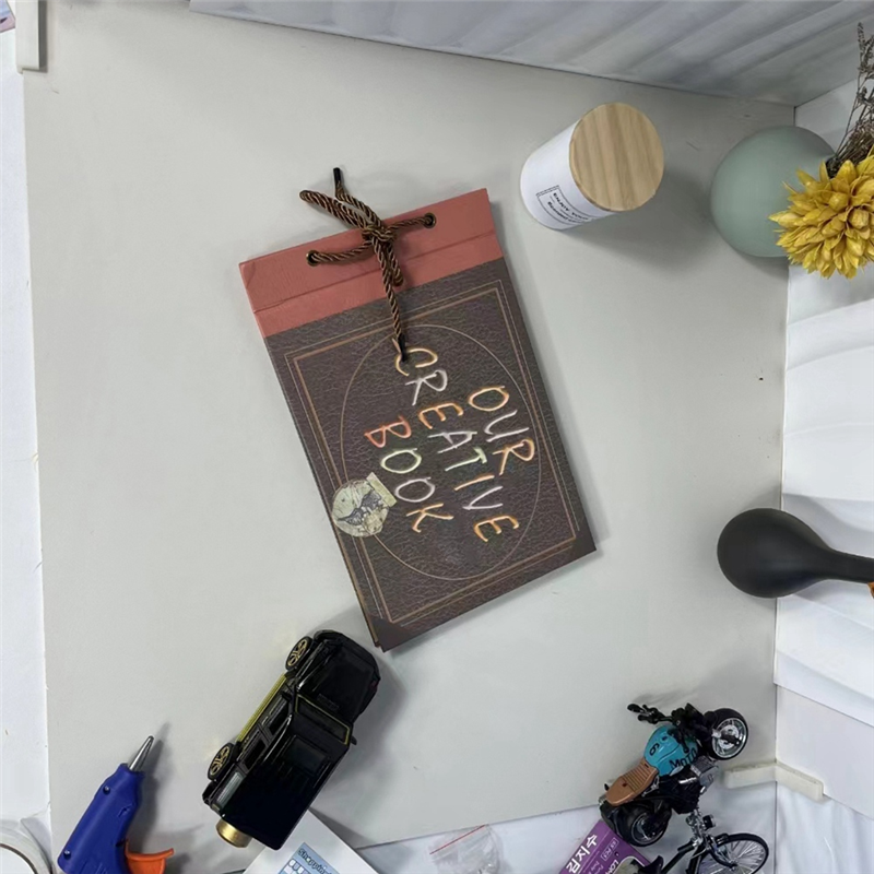 Words Cover Movie Up Travel Scrapbook - Ideal Photo Album for Weddings and Couples Travelling. 