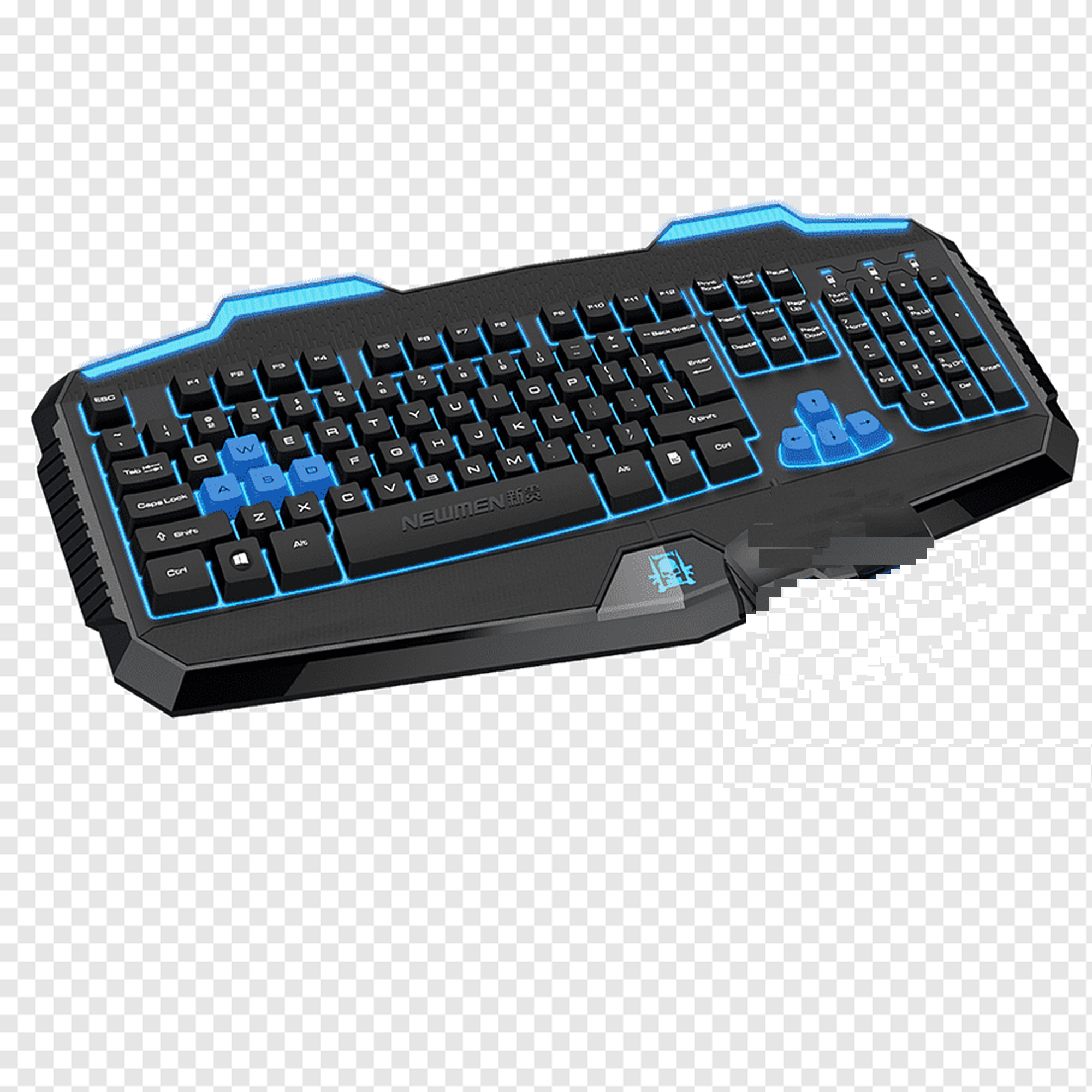 Newmen K-B808 Gaming Keyboard Multi-Color Lighting. 