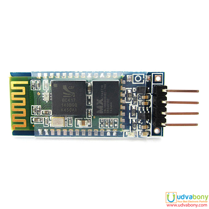 HC06 HC-06 4Pin Bluetooth Module Serial Port Integrated Bluetooth Module Serial Port 4 Pin HC06 Board For Arduino Electrical Circuitry & Parts. 