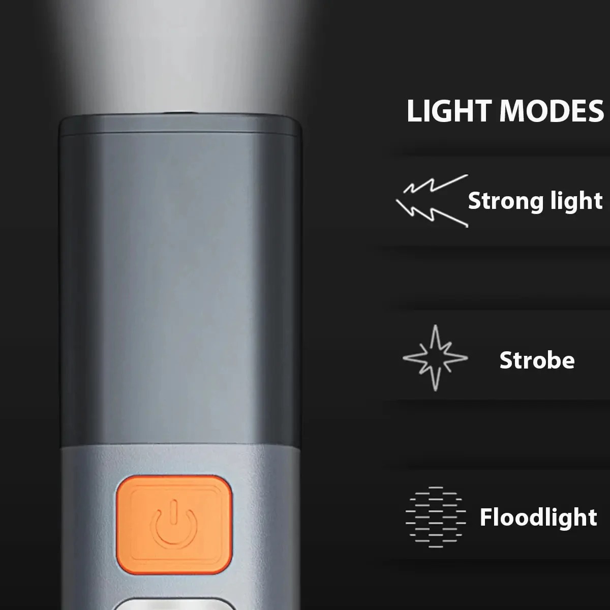 Super Bright COB Side Lights LED XPE Mini Portable Torch Zoomable Waterproof Outdoor Fishing Hunting Camping Flashlight_D Shop. 