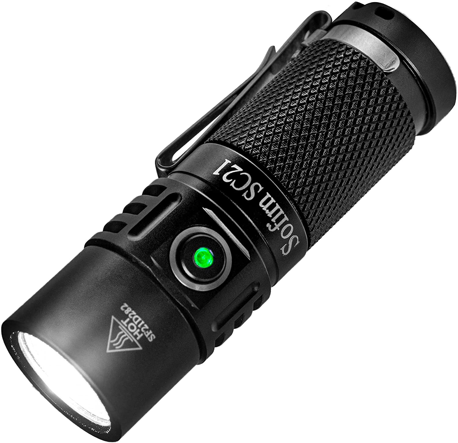 Sofirn SC21 USB C Rechargeable LED Flashlight 16340 Mini Torch 1000LM LH351D 90CRI with Magnet Tail