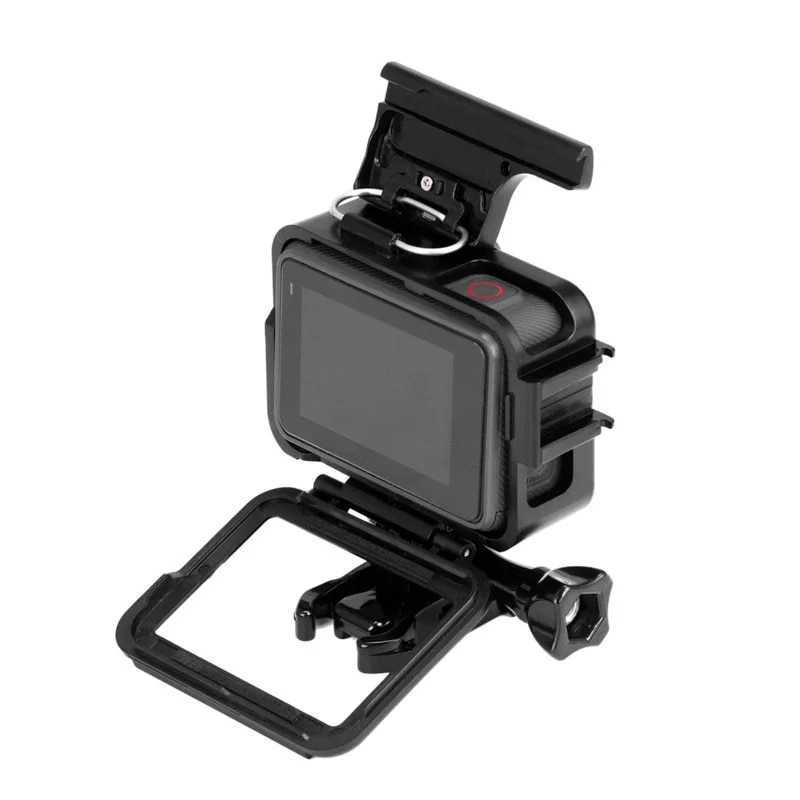 For Gopro Frame Case Shell Protector Housing vertical 90 Degree + Long Screw For Go Pro Hero 5 6 7 Black New Accessories. 