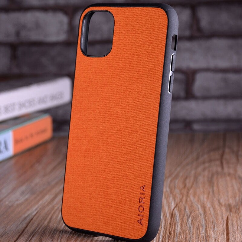 lthmy for iPhone 11 Pro Max Case Luxury fashion textile Leather skin soft TPU beside hard PC phone cover case new design