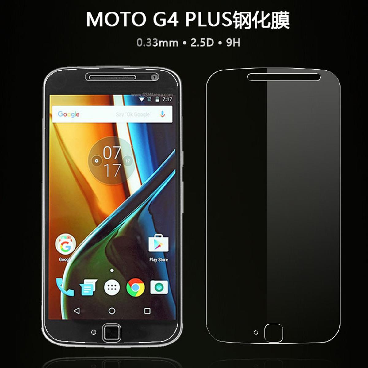【VisioN Shop】Order message mobile +  Tempered Glass Screen Protector Film for Moto G4 Plus G4 Play Screen Protector
