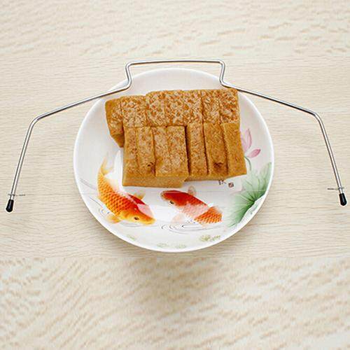 Graceful Adjustable Wire Cake Slicer Leveler Pizza Dough Cutter Trimmer Tools Stainless,. 