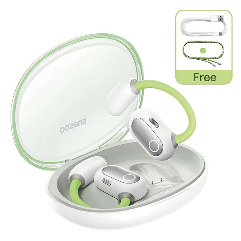 Baseus Eli Sport 1 Open Ear Headphones OWS Bluetooth 5.3 Wireless Earphones Air conduction headphones Bass Sound Sports Earbuds. 