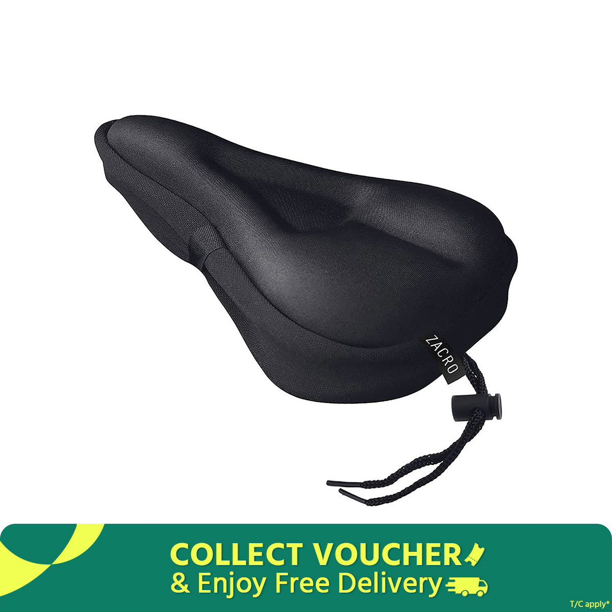 Bike Bicycle 3d Gel Silicone Saddle Cover Seat Pad Bicycle Padded Soft  Cushion Comfort Gel Seat Cover Bicycle Accessories