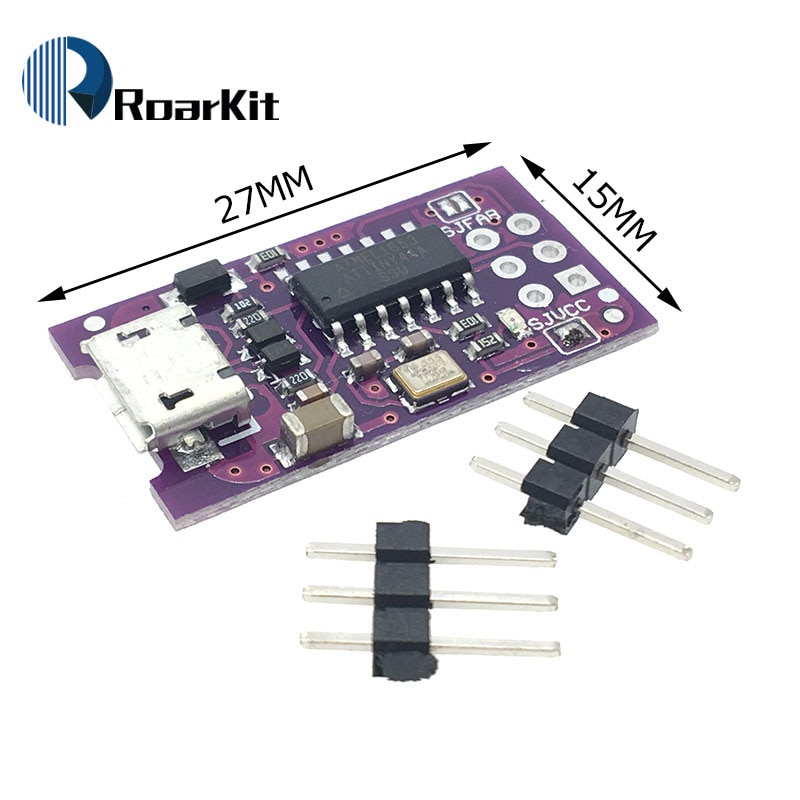 【Mary DAI Store】5V Micro USB Tiny AVR ISP ATtiny44 ATTiny85 USBTinyISP Programmer Module For Arduino IDE Bootloader. 