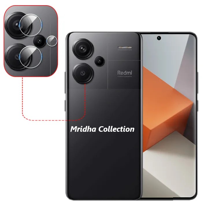 2in1 Protector Combo Pack for Xiaomi Redmi Note 13 Pro+ 5G / Xiaomi Redmi Note 13 Pro Plus 5G (A+ GRADE) UV Glass Screen Protector + Camera Protector Lens. 