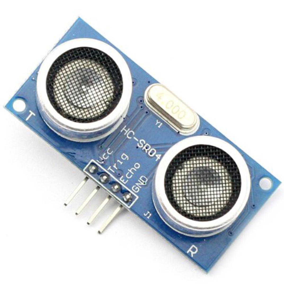 HC-SR04 HCSR04 SR04 Ultrasonic Distance Sensor Distance Measuring Sensor DC 5V 2-450cm Sonar Measurement Ultrasonic Wave Detector Ranging Finder Detection Module Without Cables