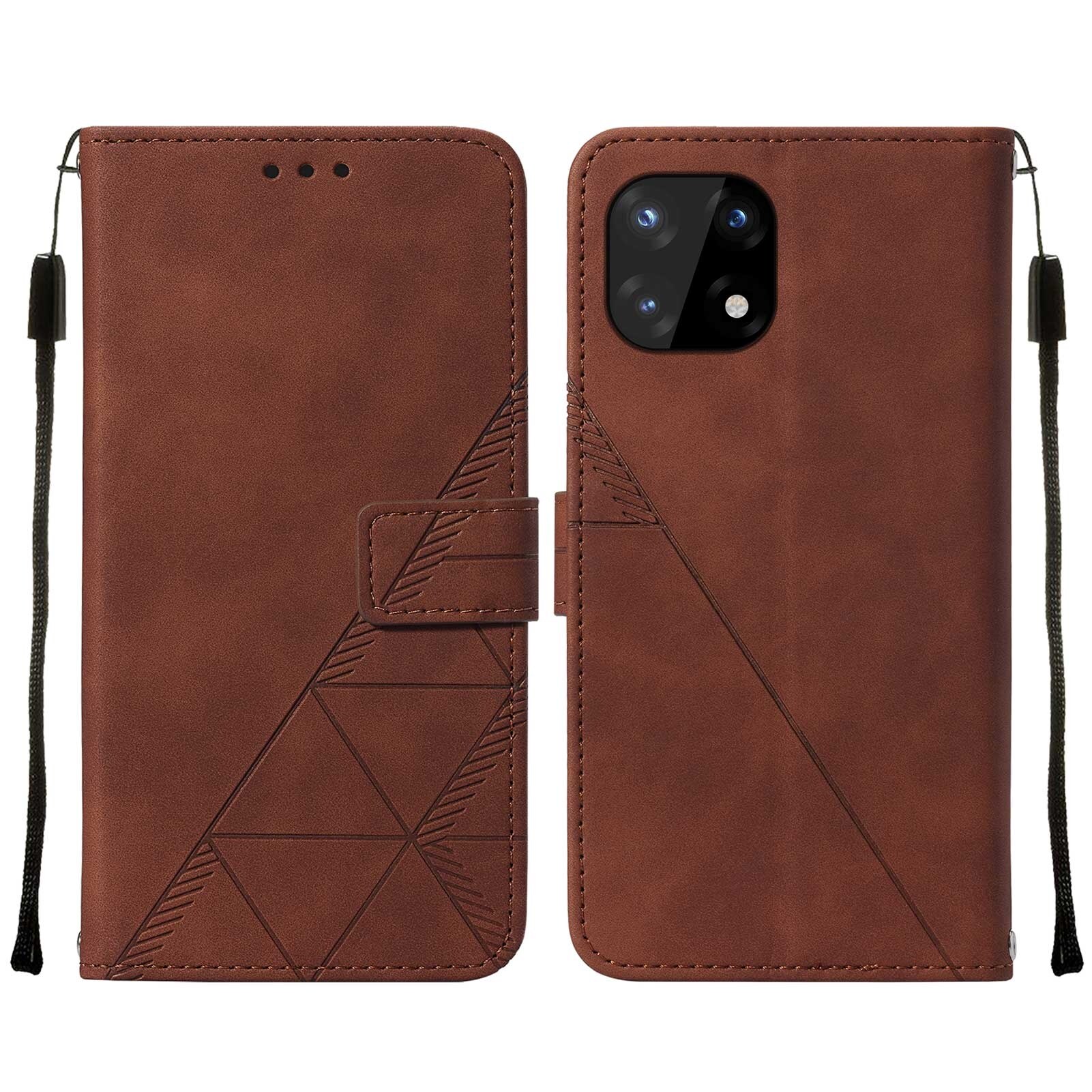 【Lejia】Lthmy OnePlus case slim embossed PU leather flip stand wallet card slots cover