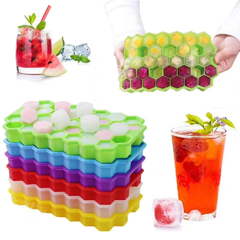 Creative Ice Cube Tray Silicone Ice Cube Mold For Ice Maker for Summer Freezer gadgets for kitchen accessories. 