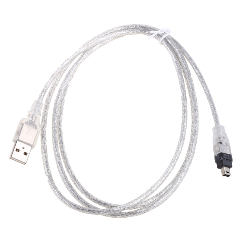Kabel do transmisji danych USB iEEE 1394 4 Pin na USB Mini wtyczka przewód Firewire do Mini DV