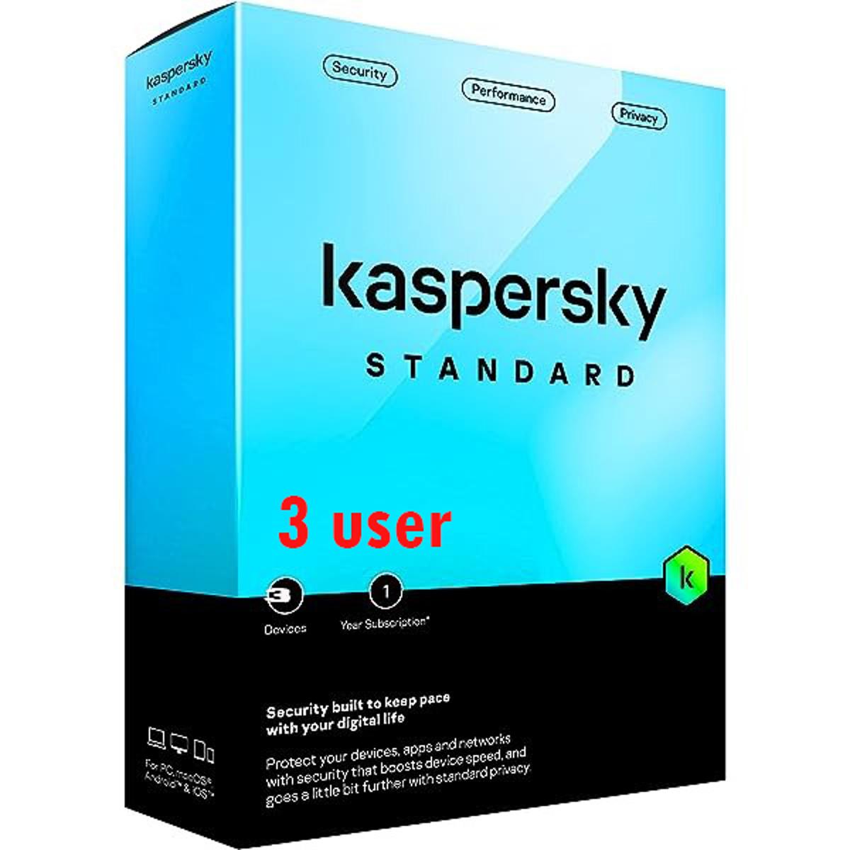 Kaspersky Standard Security 3user 1Year (Multi-device)