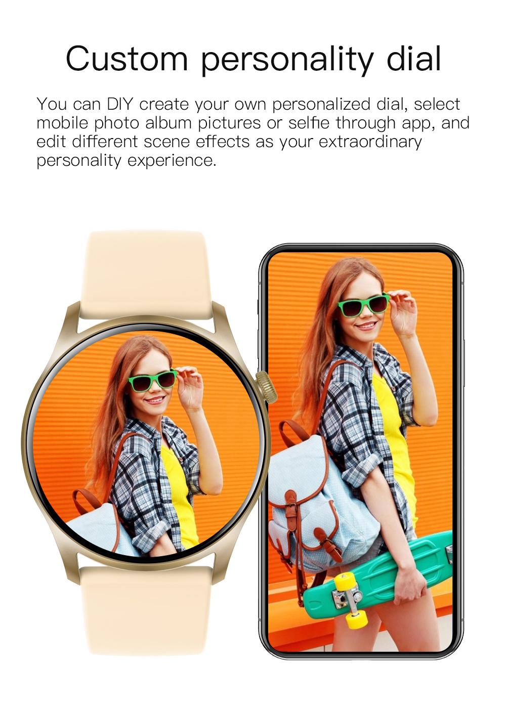 【Youyi】BOZLUN Smart B55 Men's Full Touch Screen Fitness Bluetooth Waterproof Sports Digital Smart Watch for ios Android(Suggest charging for two before use). 