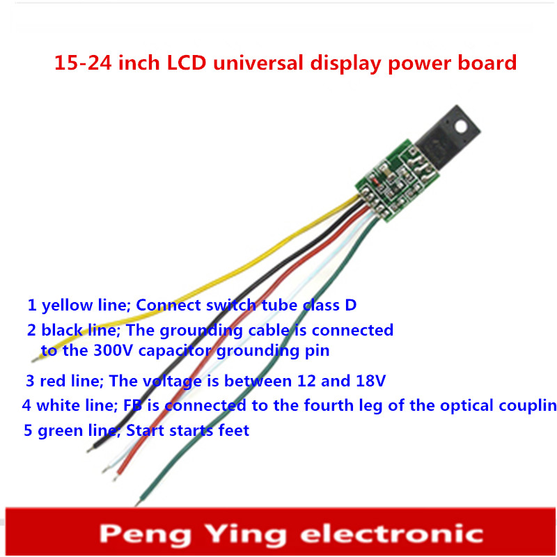 10-5 Pcs LCD Modul Modifikasi Umum Papan Daya Tampilan Modifikasi TV CA-888"