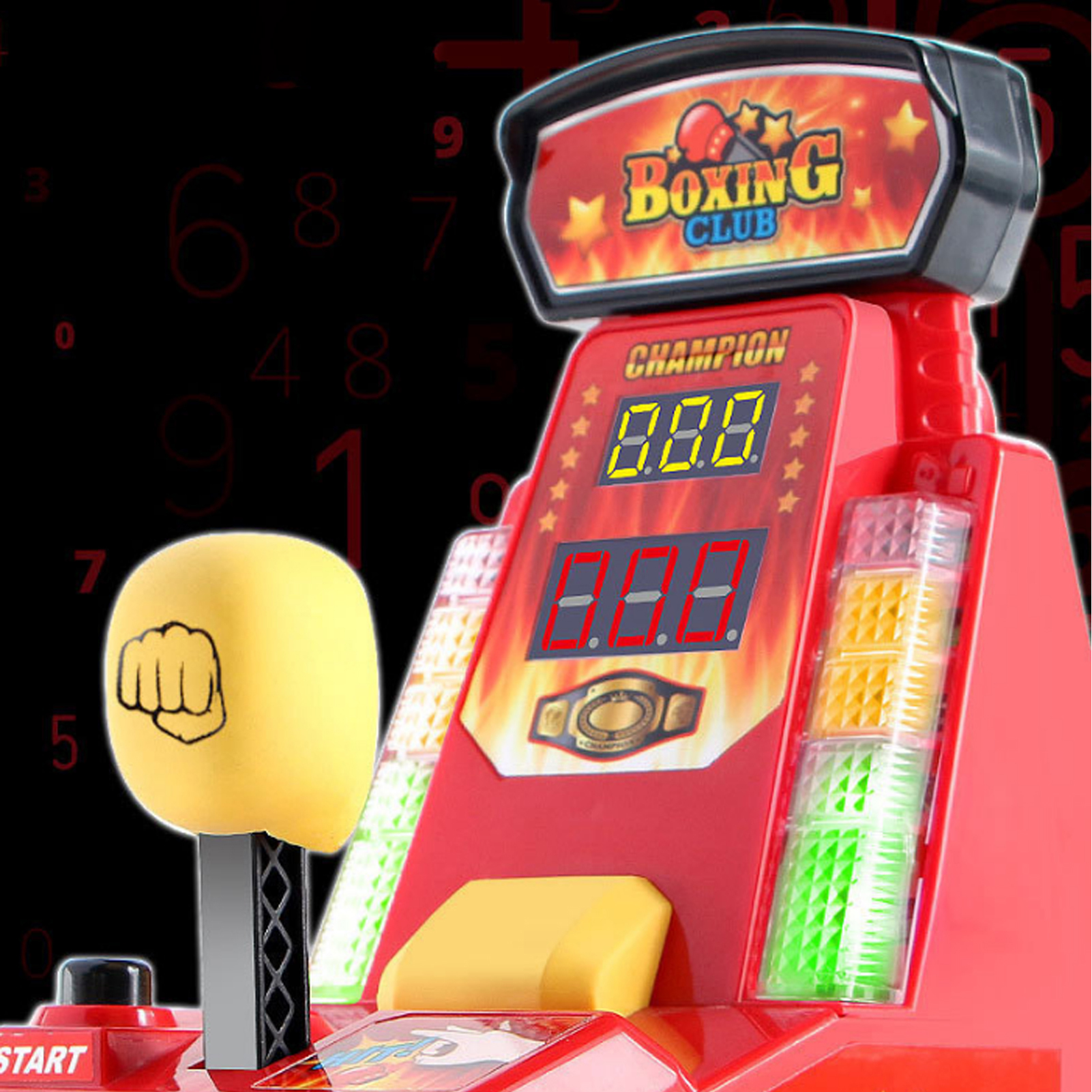 Kids Boxing Game Toy Interactive Finger Boxing Game for Kids Stress Relief Toy with Score Display Multiplayer Fun Strength Training Perfect for Toddlers Children Desktop Boxing Machine Toy Finger. 