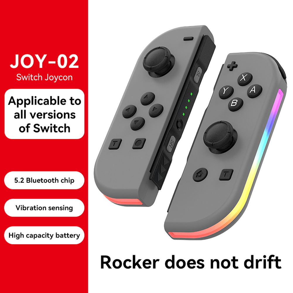 BeesClover Games Controller Wireless Color RGB Lighting Game Console Handheld Console With Dual Vibration Wake-up Compatible For Switch. 