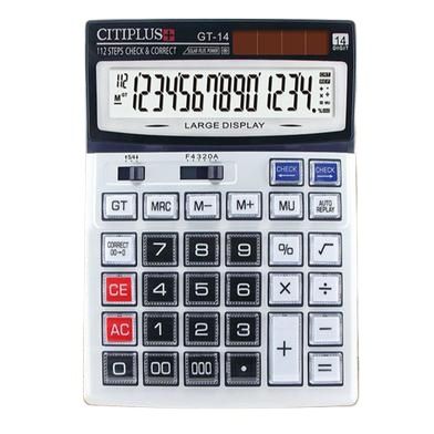 GT-14 Glass Key Series Electronic Calculator 14 Digit GT-14 Calculator