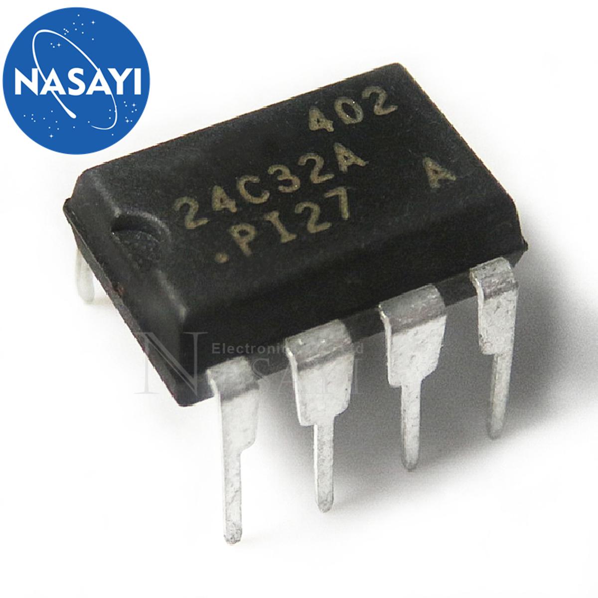 10PCS AT24C32A 24C32 DIP-8