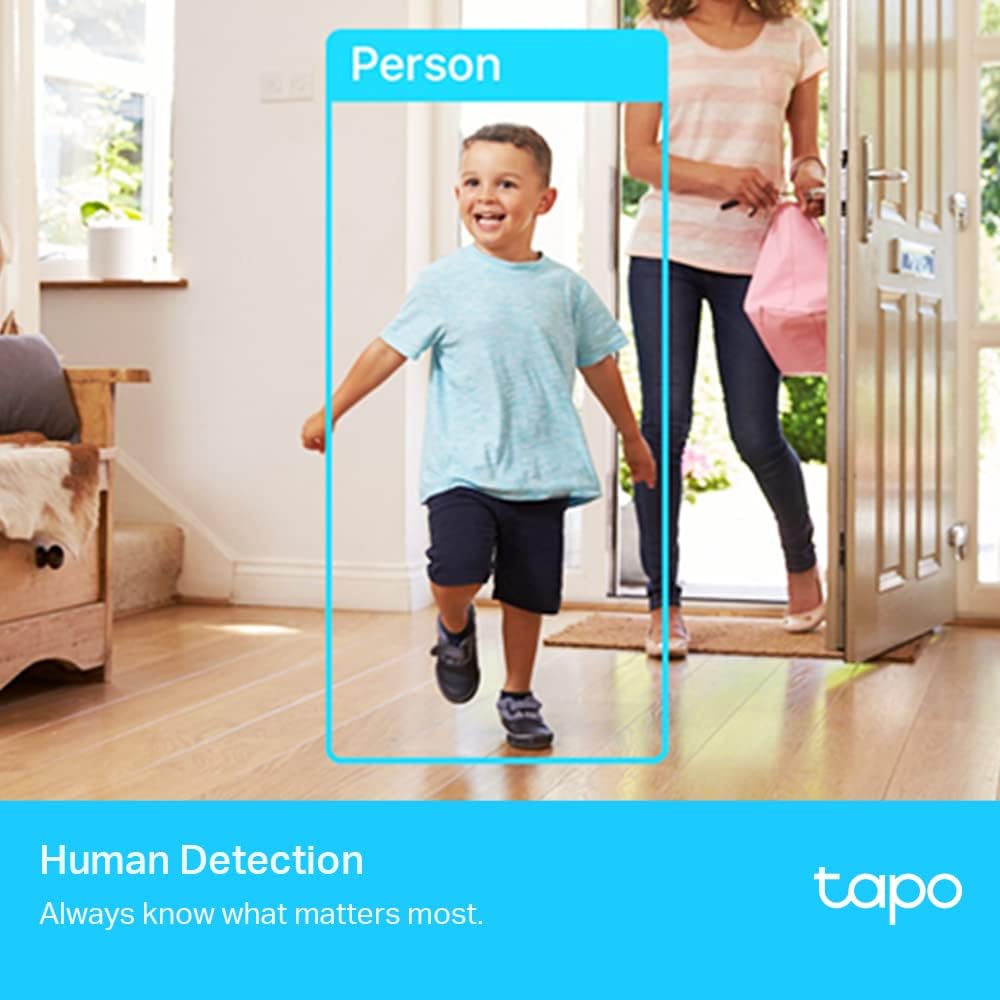 TP-Link Tapo C225 2K 4MP Pan/Tilt AI Home Security Wi-Fi IP Camera with Night Vision. 