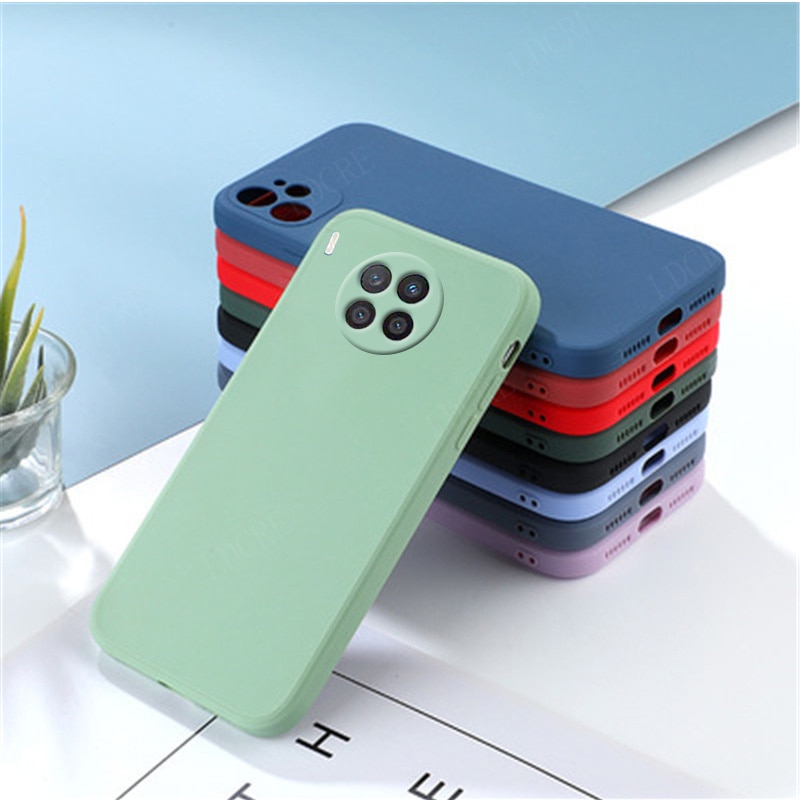 For Cover Huawei Nova 8i Case For Nova 8i Capas Phone Bumper Armor Shockproof Silicone TPU Soft Case For Huawei Nova 8 8i Fundas. 